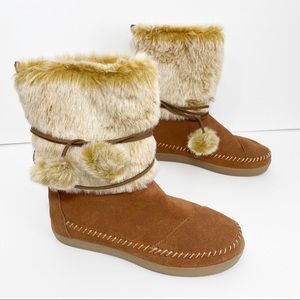TOMS Nepal Suede Boooties, 6.5
